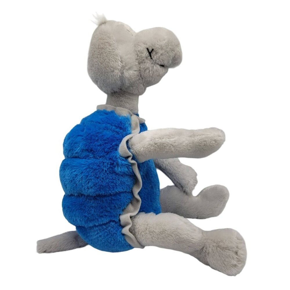 Dr. Seuss Yertle the Turtle Plush Blue 14.5" Sitting Floppy Kohl's Cares - Picture 5 of 10